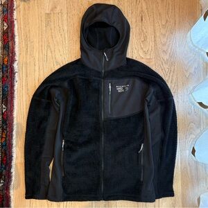 Mountain Hardwear Men's Grid Hooded Fleece Jacket